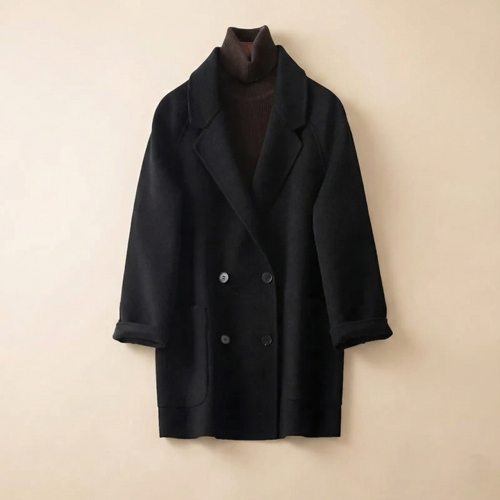 Duttini | Wool Herringbone Coat