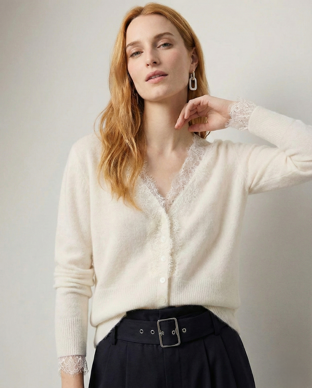 Duttini | Lace Cardigan