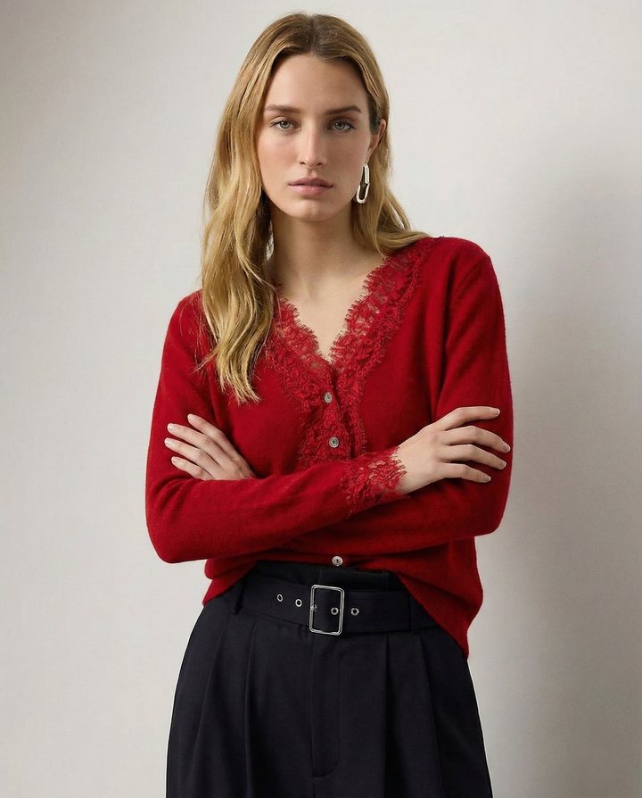 Duttini | Lace Cardigan