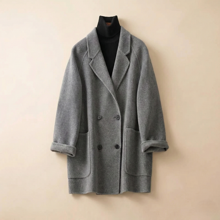 Duttini | Wool Herringbone Coat