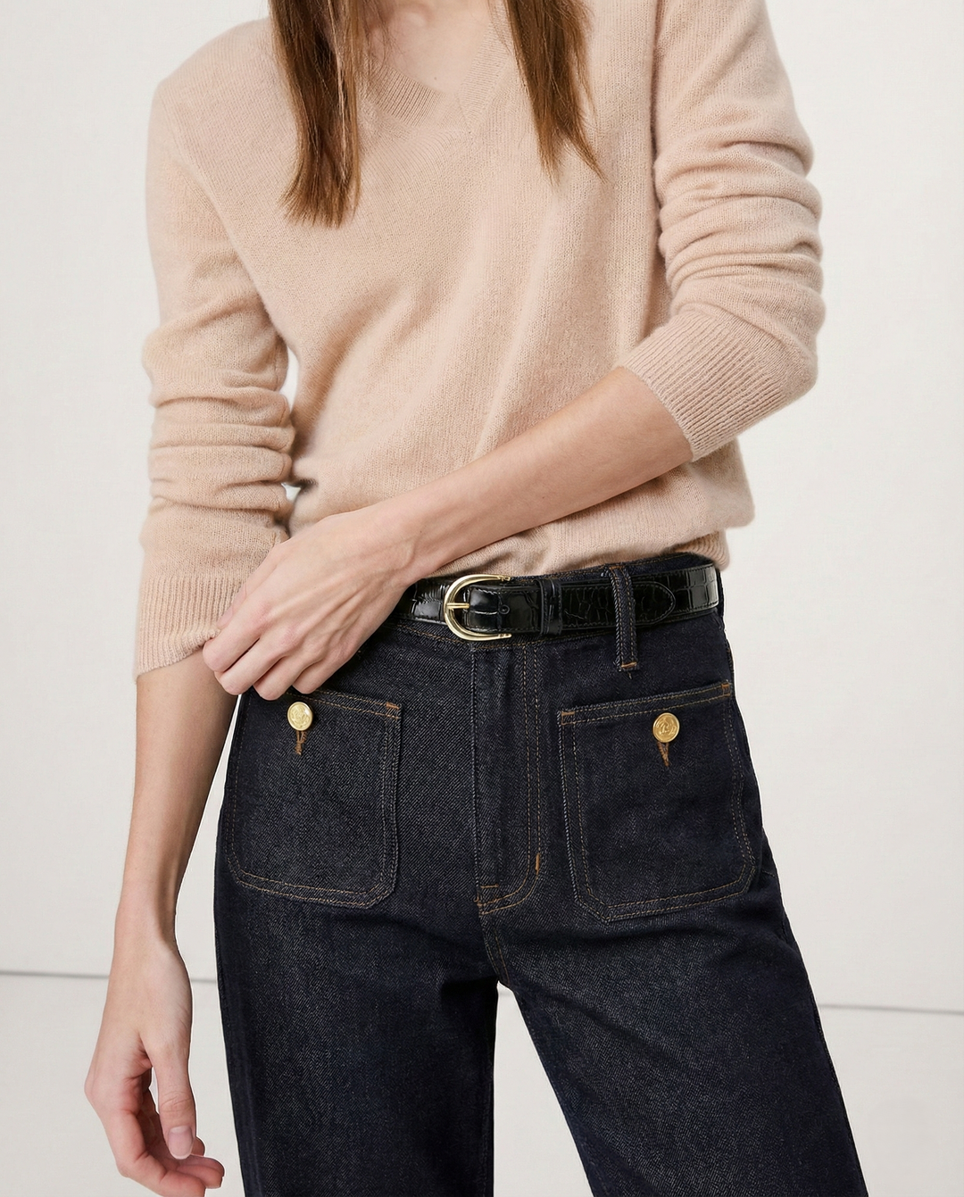 Duttini | Classic Wide-Leg Jean for Women in Denim