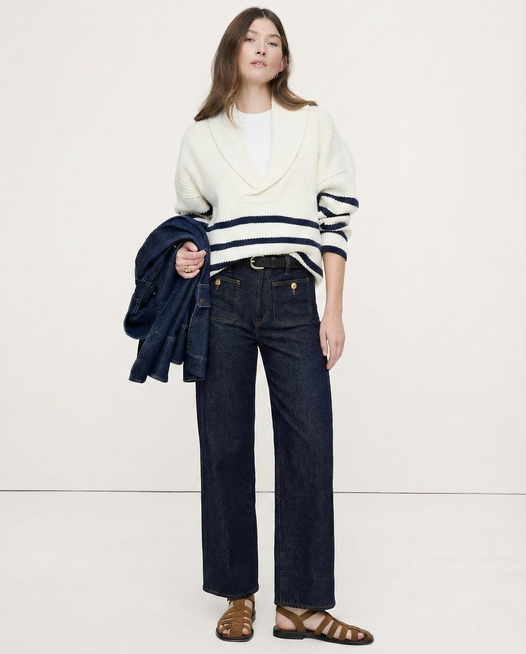 Duttini | Classic Wide-Leg Jean for Women in Denim
