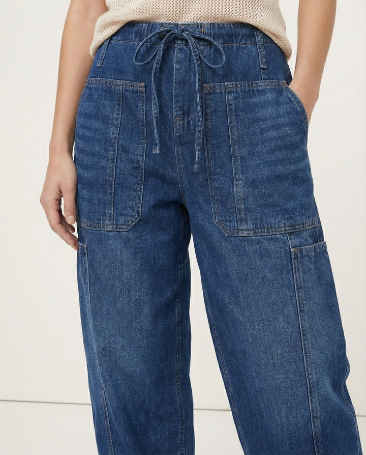 Duttini | Weekend Jean for Women in Denim, Slim Fit, Blue
