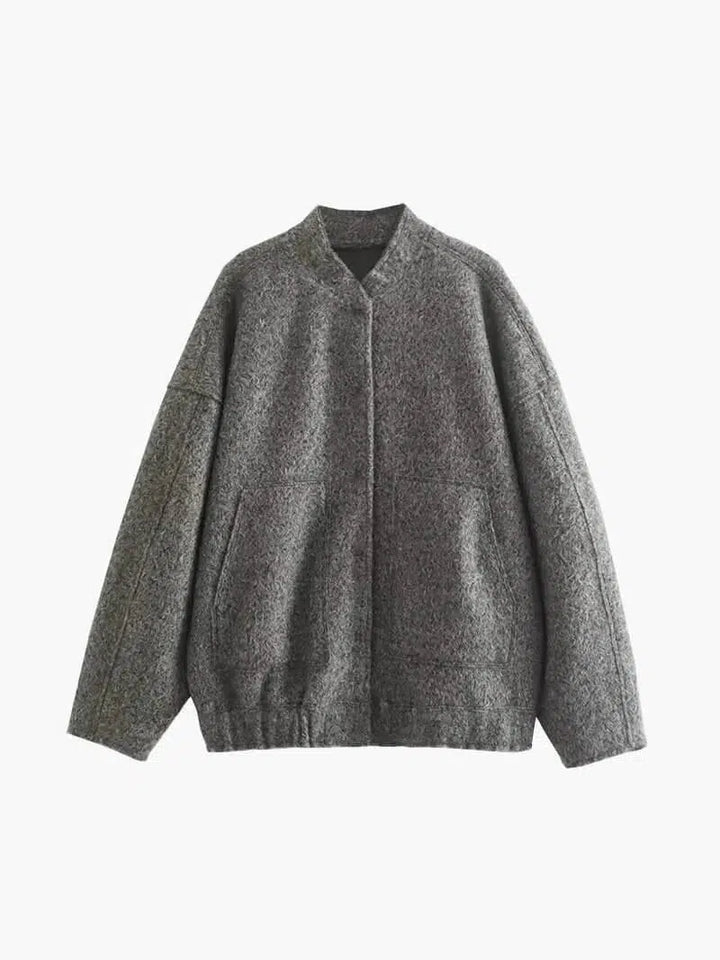 Duttini | Fleece bomber jacket