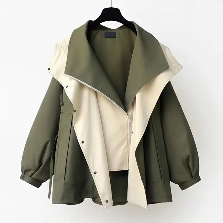 Duttini | Women's Hooded Double Layer Jacket