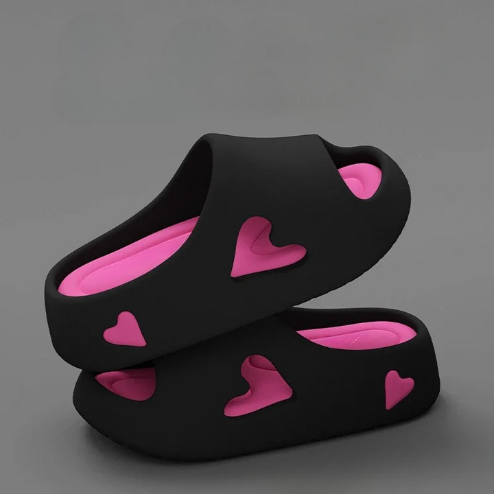 Duttini | Supportive Heavenly Soft Flip Flops With Legendary Heart Shape