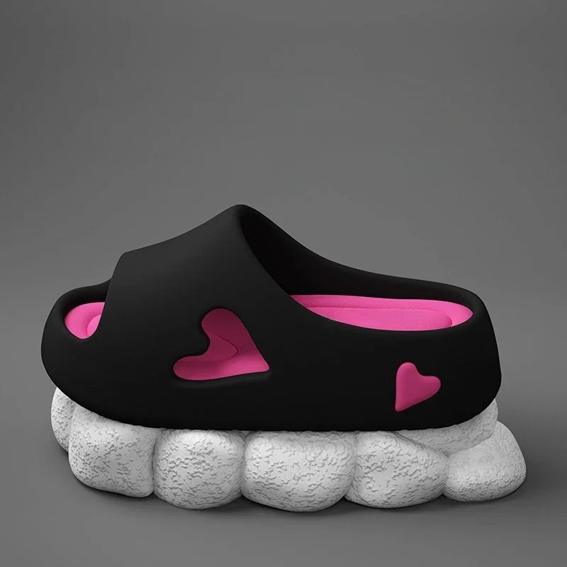 Duttini | Lightweight Slide Open Toe with Cushioned Support