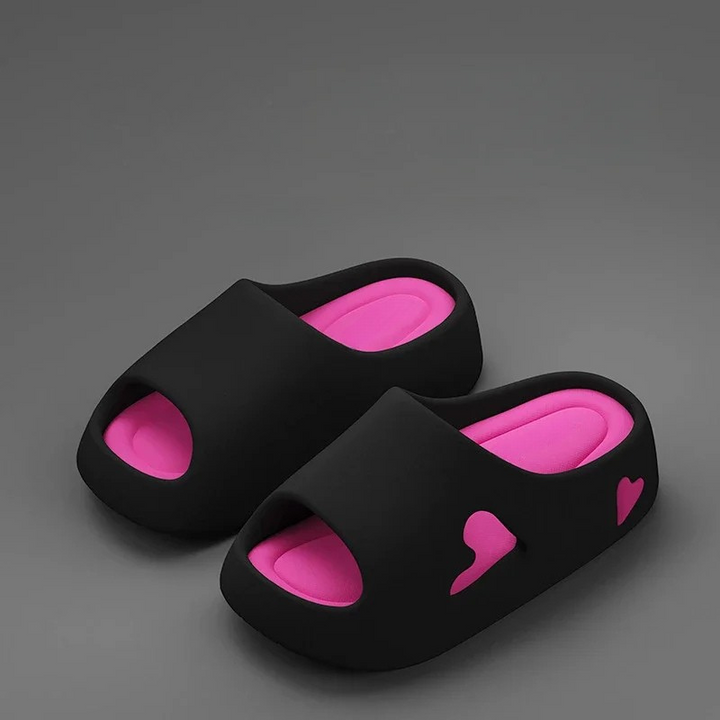 Duttini | Supportive Heavenly Soft Flip Flops With Legendary Heart Shape