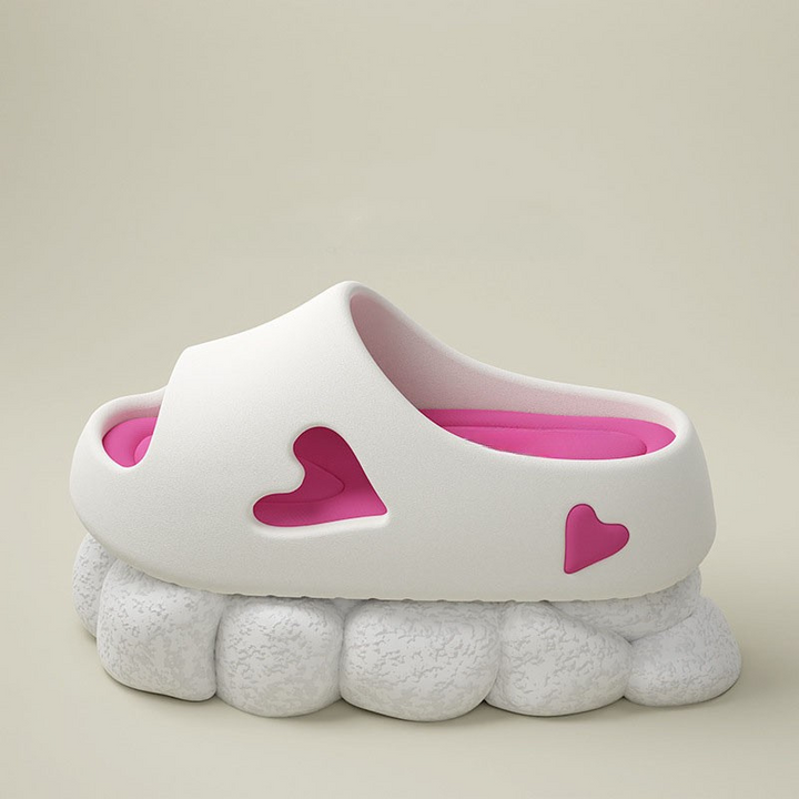 Duttini | Lightweight Slide Open Toe with Cushioned Support