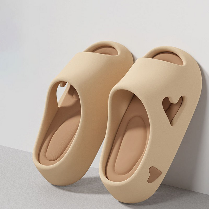 Duttini | Lightweight Slide Open Toe with Cushioned Support
