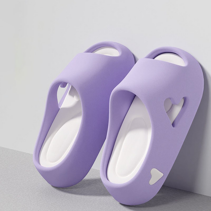 Duttini | Supportive Heavenly Soft Flip Flops With Legendary Heart Shape