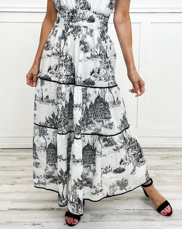 Duttini | Classic Toile Maxi with a Comfort Fit