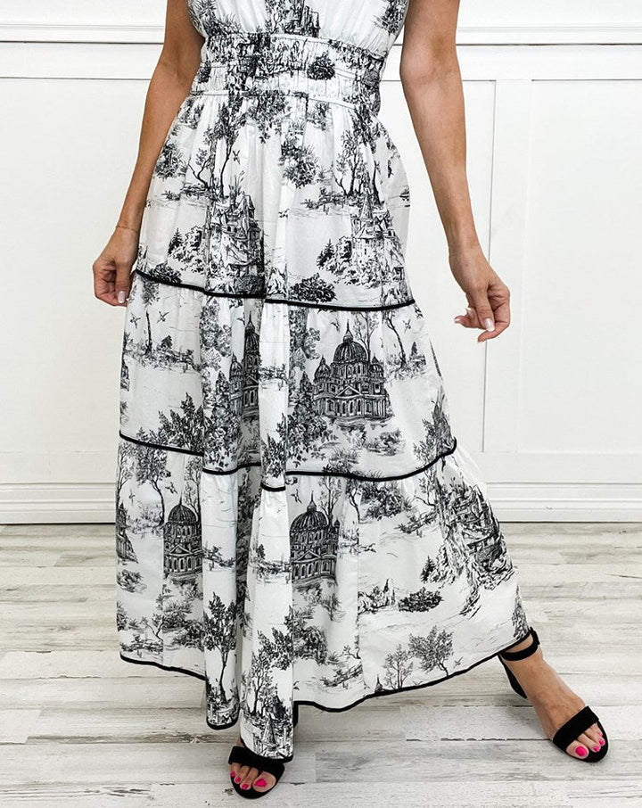 Duttini | Classic Toile Maxi with a Comfort Fit