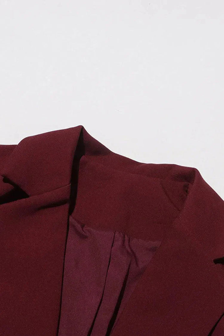Duttini | Asymmetrical Design Scarf-Lapel Blazer