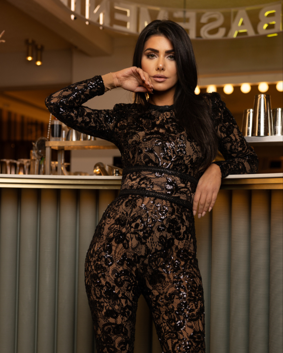Duttini | Defined Waist Jumpsuit