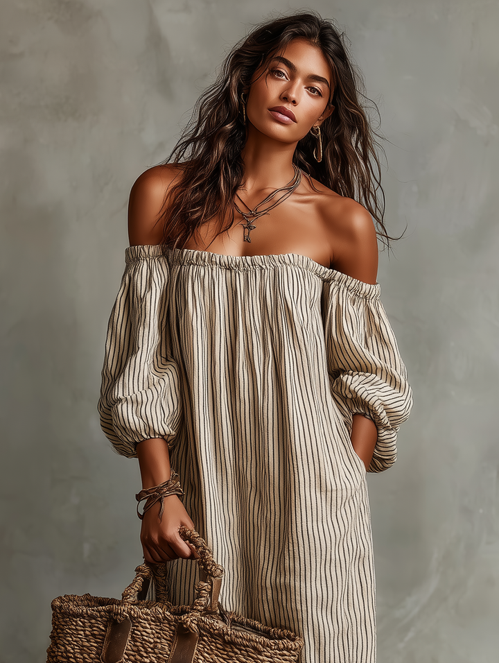 Duttini | Linen Casual Dress