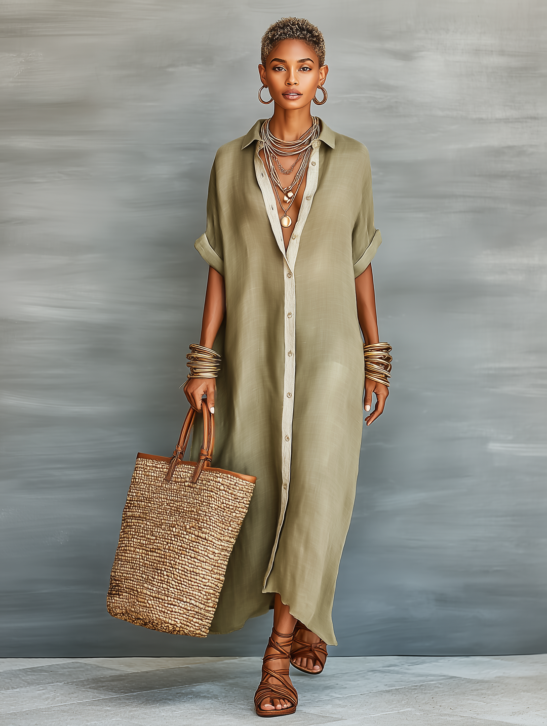 Duttini | Linen Dress