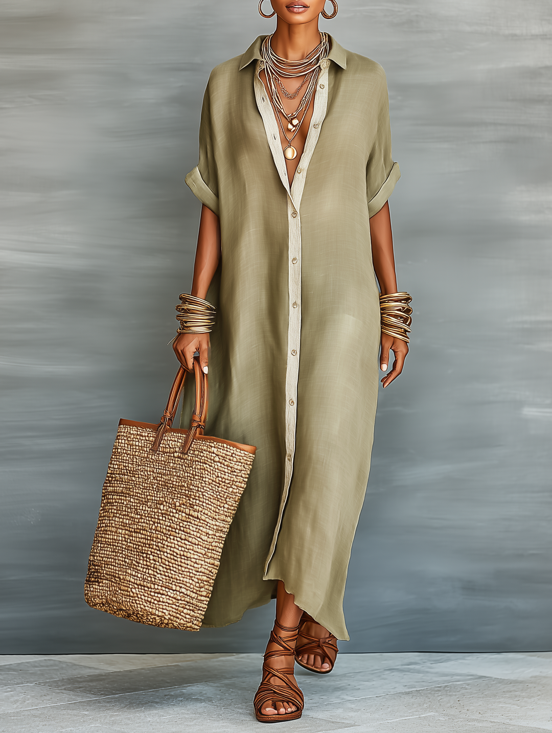 Duttini | Linen Dress