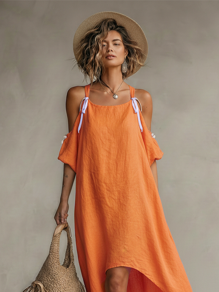 Duttini | Linen Casual Dress