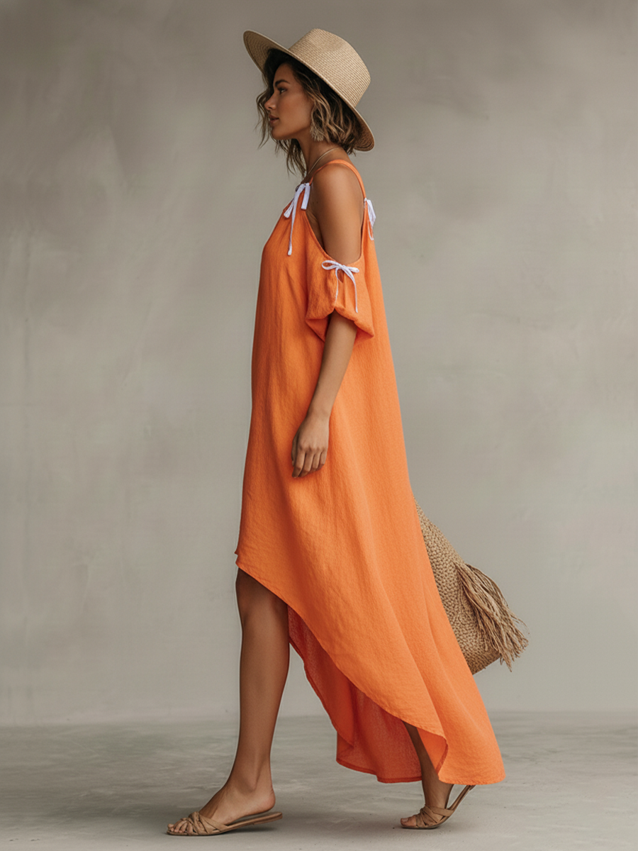 Duttini | Linen Casual Dress