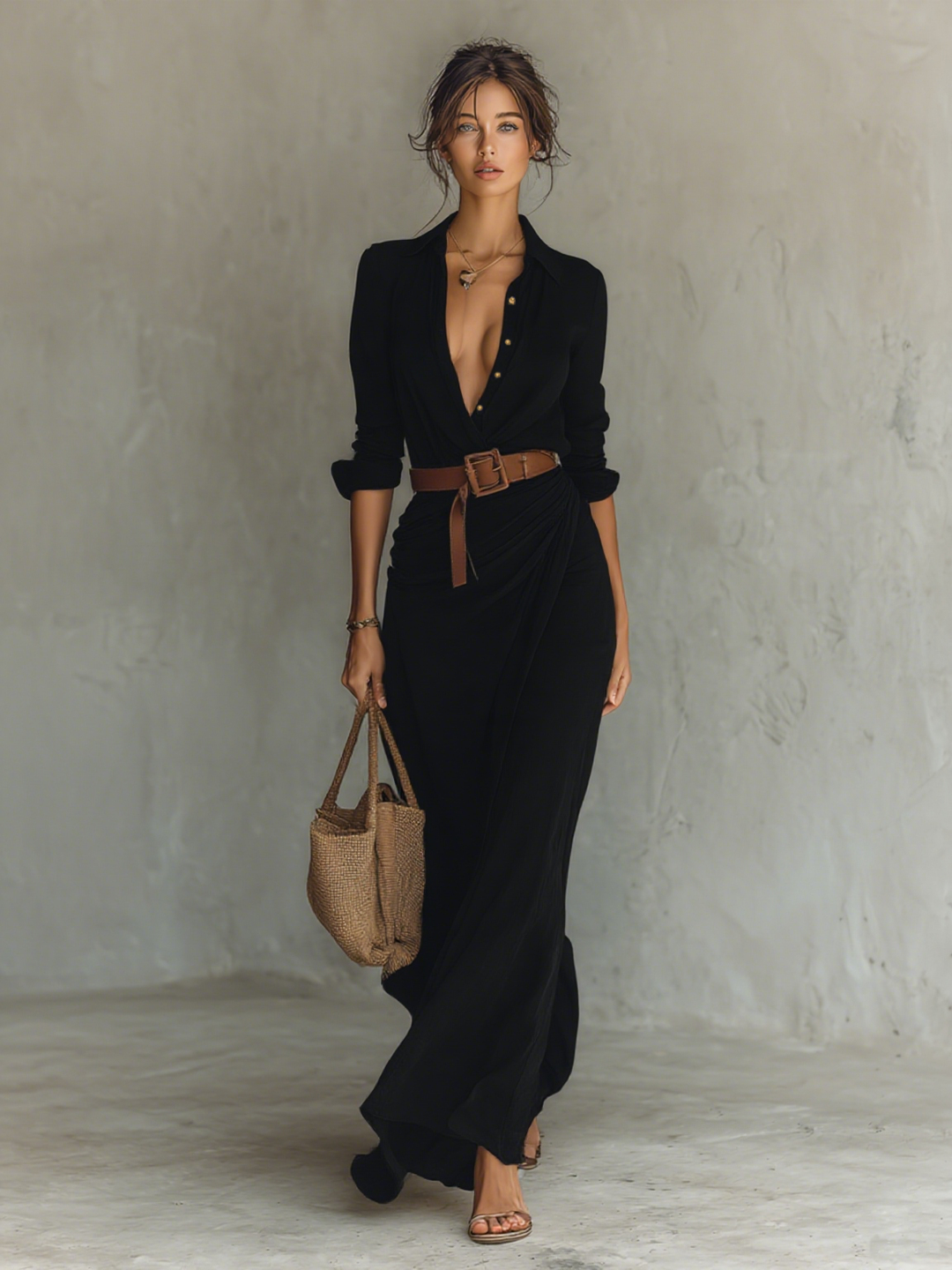 Duttini | Long Sleeve Dress