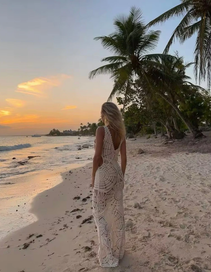 Duttini | Crochet Maxi Beach Dress