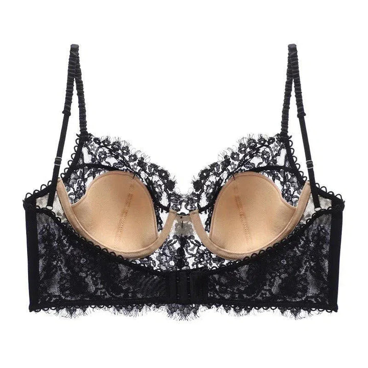 Duttini | Eyelash Lace Corset Top