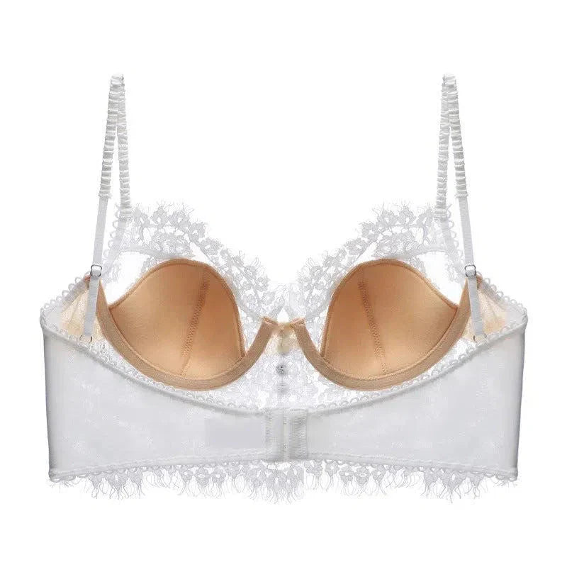 Duttini | Eyelash Lace Corset Top