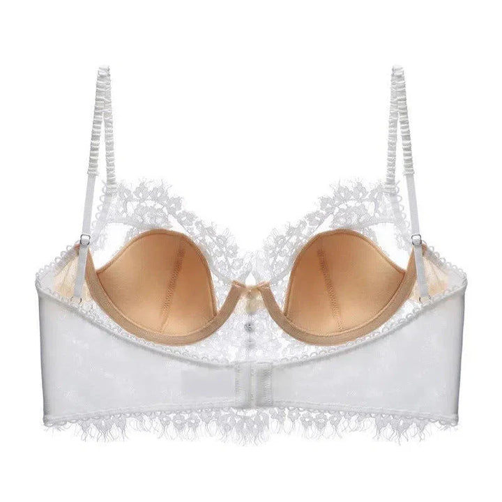 Duttini | Eyelash Lace Corset Top