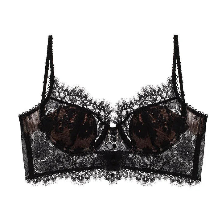 Duttini | Eyelash Lace Corset Top