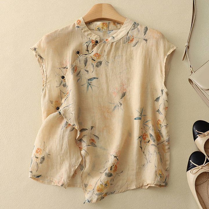 Duttini | Vintage Sleeveless Top with a Flattering Silhouette