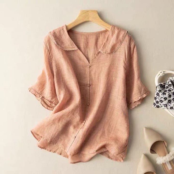 Duttini | Vintage Blouse With Button Detail for Every Occasion