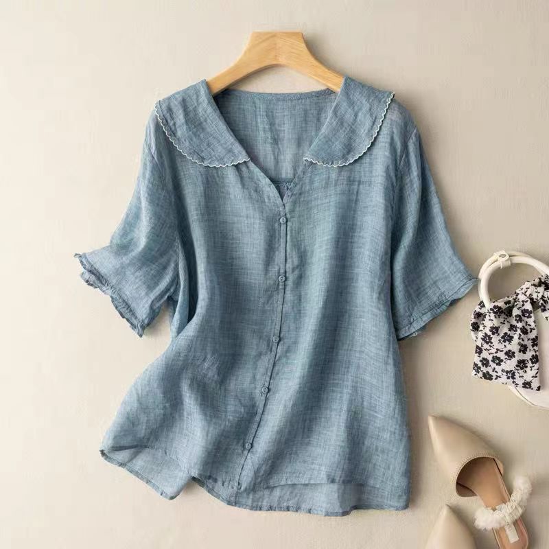 Duttini | Vintage Blouse With Button Detail for Every Occasion