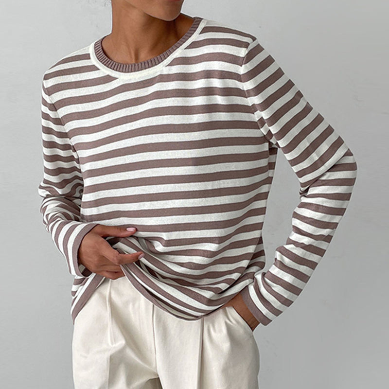 Duttini | Elegant Striped Summer T-Shirt Made to Turn Heads