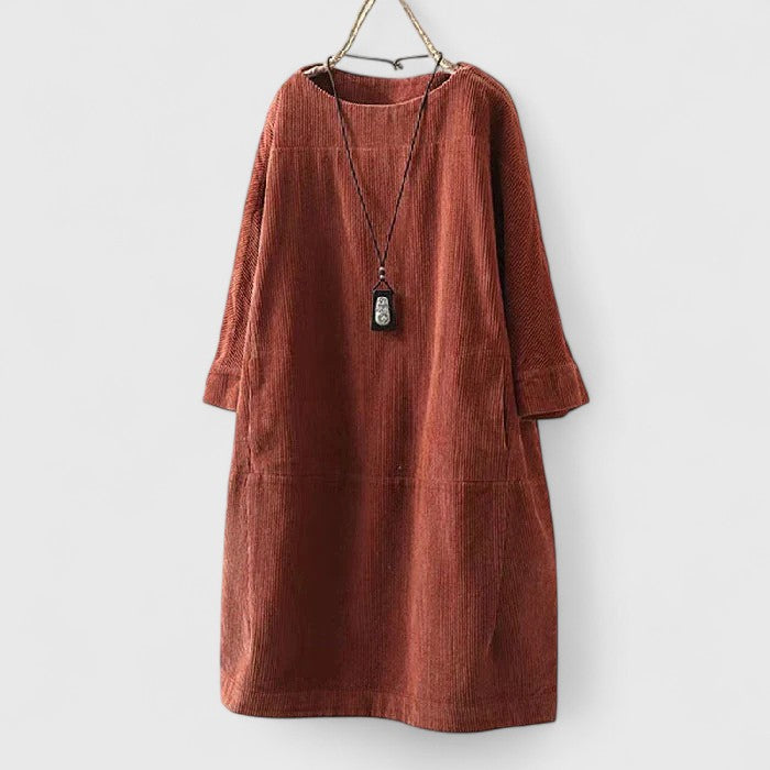 Duttini | Comfortable Midi Dress for Women in Soft Fabric
