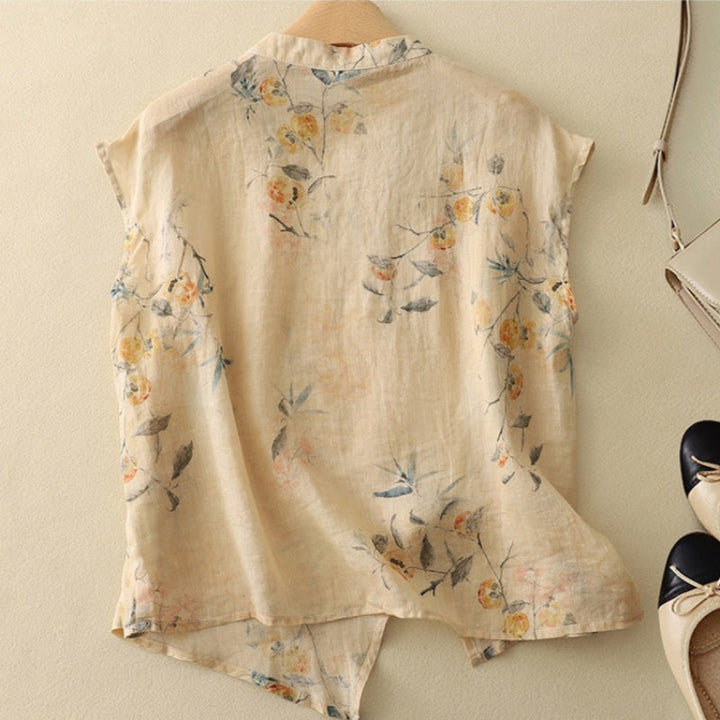 Duttini | Vintage Sleeveless Top with a Flattering Silhouette