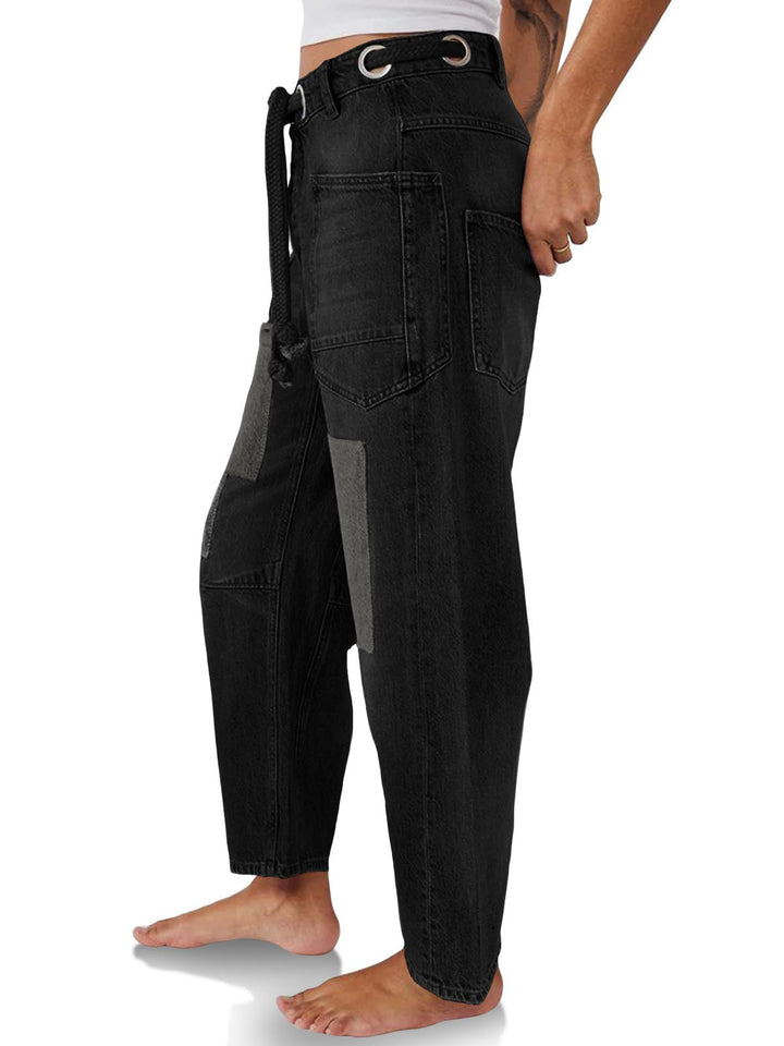 Duttini | Artisan Pants for Women in Natural Fabric, Relaxed Fit, Beige