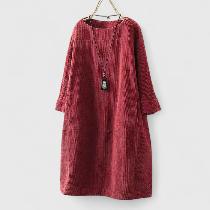 Duttini | Comfortable Midi Dress for Women in Soft Fabric
