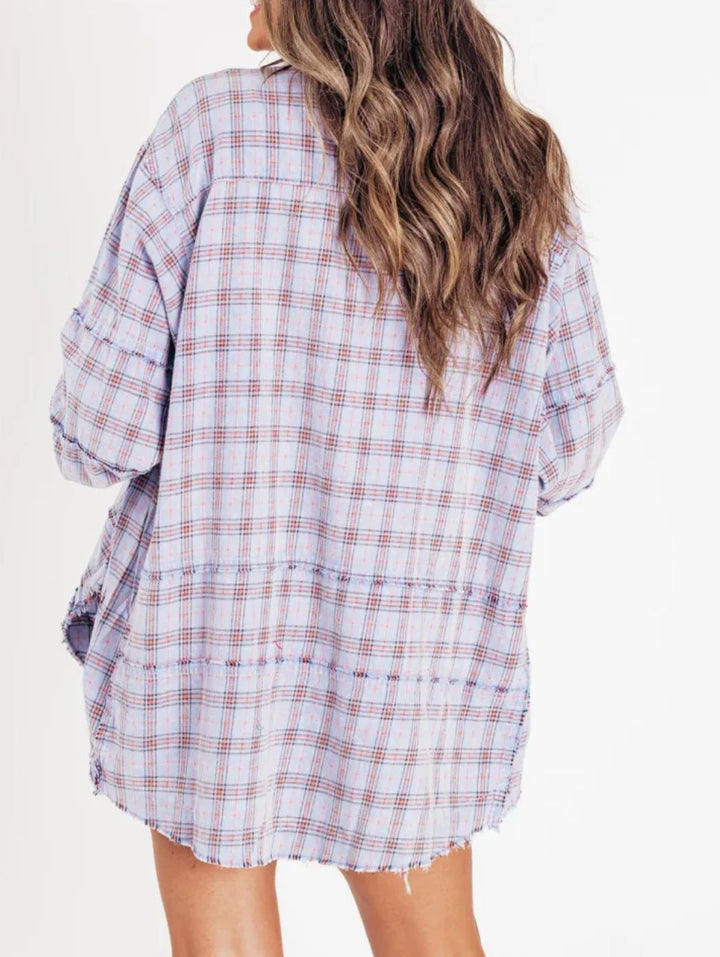 Duttini | Plaid Flannel Shirt for Men in Green