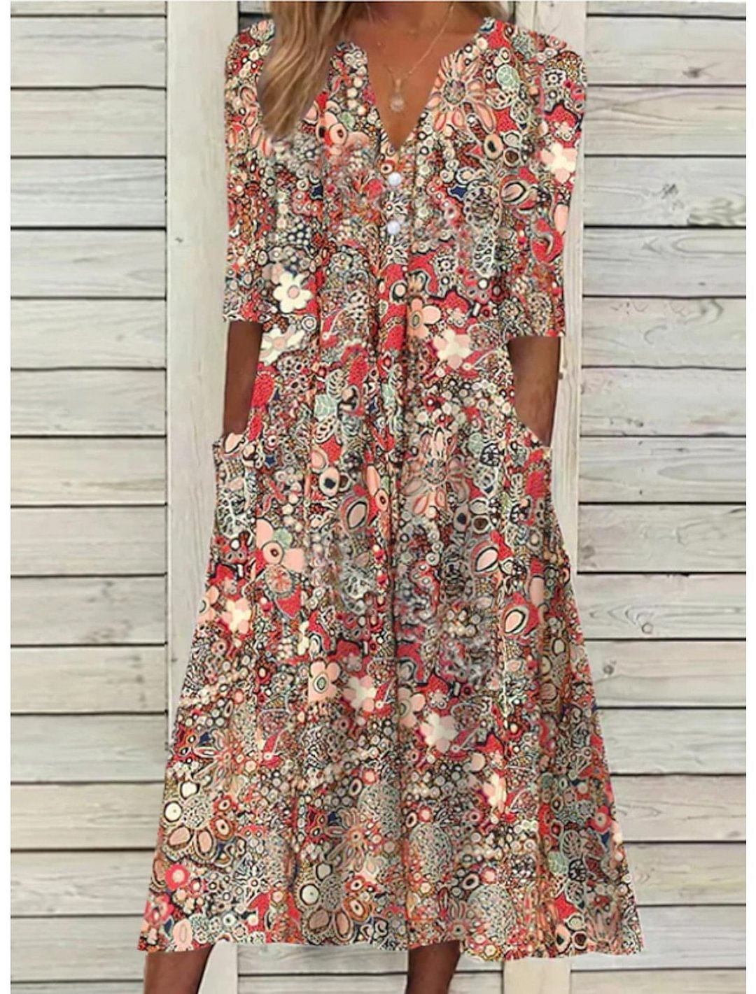 Duttini | Elegant Summer Dress With Belly Cover for Every Occasion