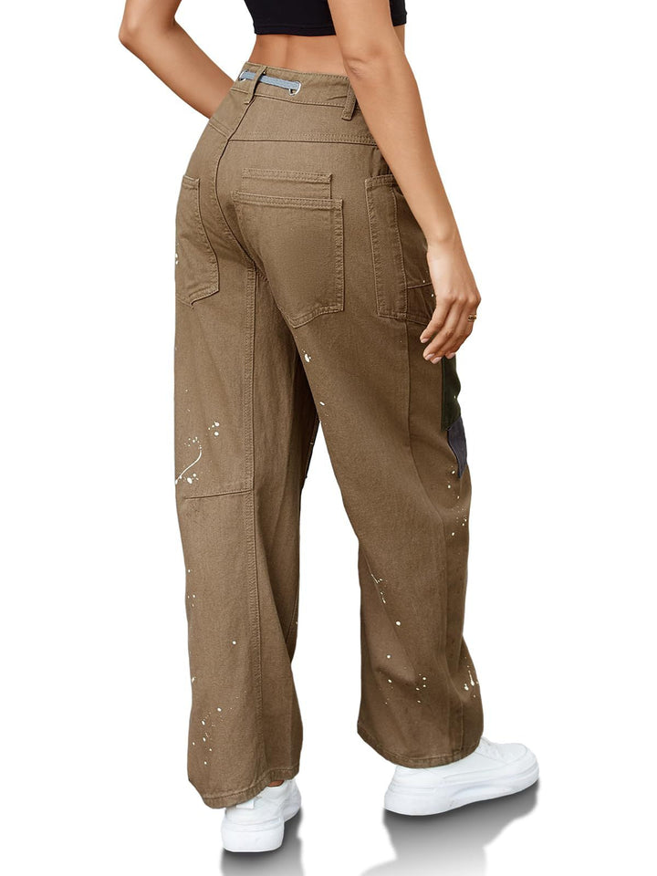 Duttini | Artisan Pants for Women in Natural Fabric, Relaxed Fit, Beige