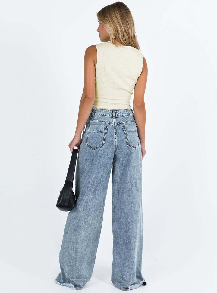 Duttini | Relaxed Wide-Leg Jeans
