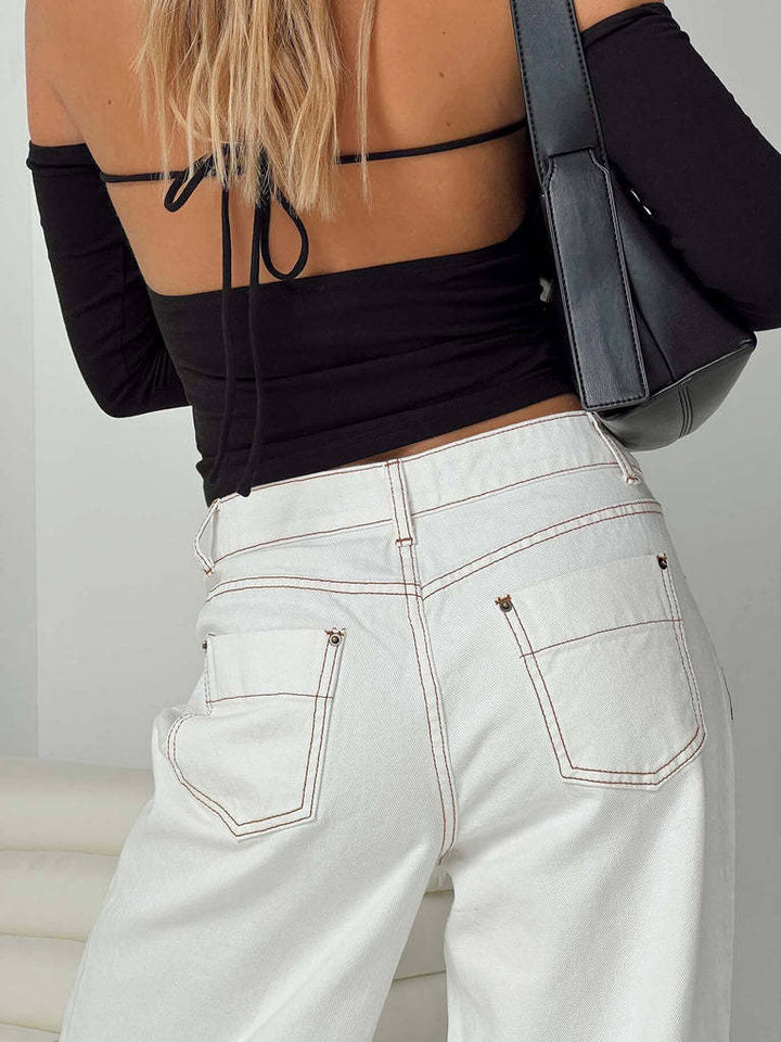 Duttini | Relaxed Wide-Leg Jeans