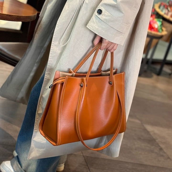 Duttini | Vegan Leather Everyday Tote Bag