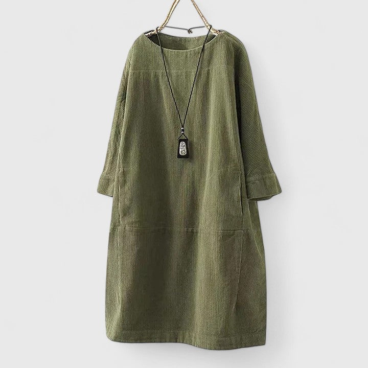 Duttini | Comfortable Midi Dress for Women in Soft Fabric