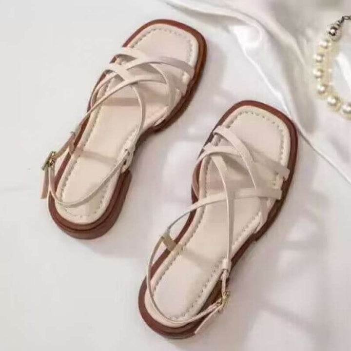Duttini | Italian Leather Strap Sandals