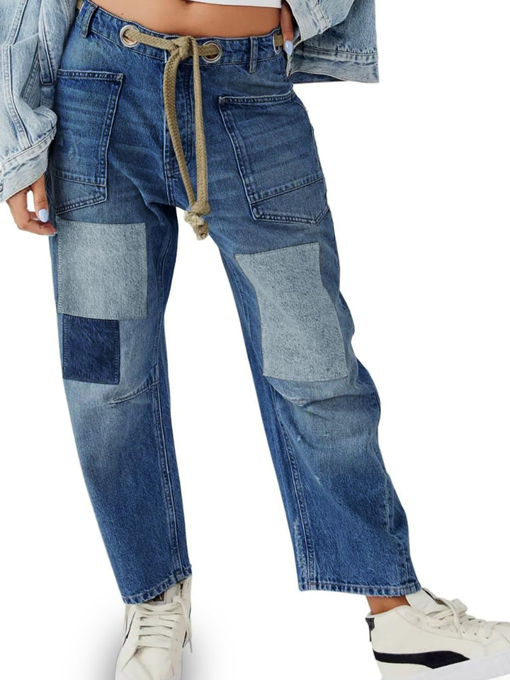 Duttini | Artisan Pants for Women in Natural Fabric, Relaxed Fit, Beige