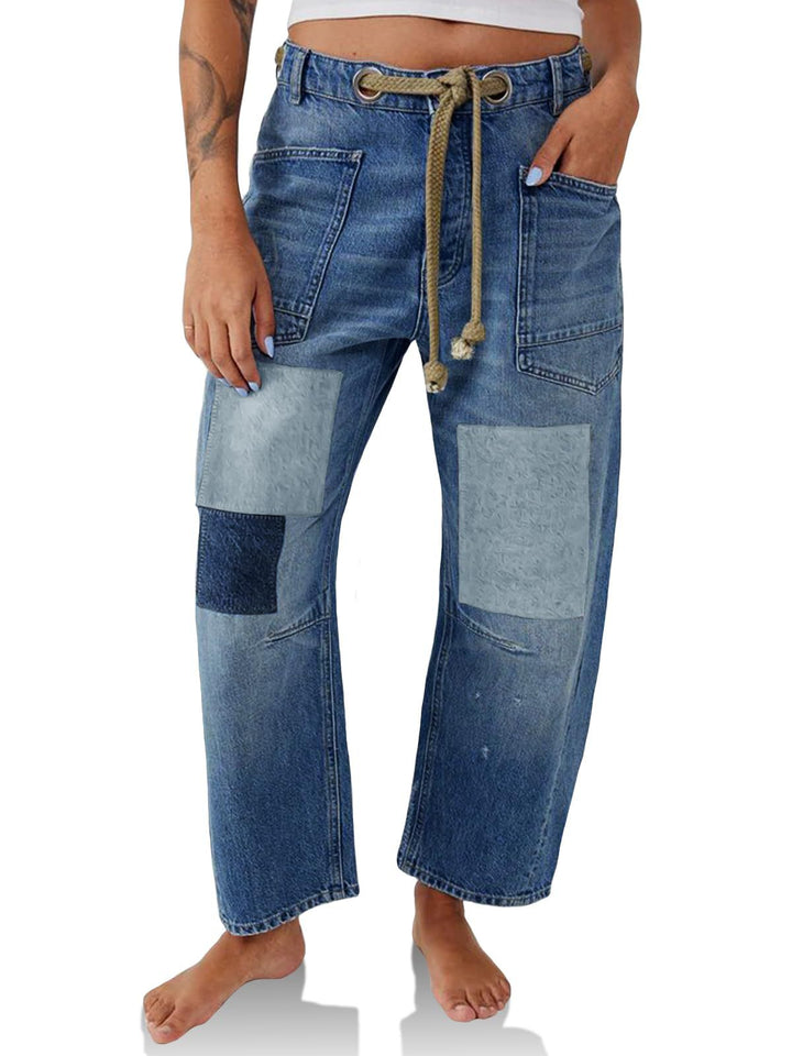 Duttini | Artisan Pants for Women in Natural Fabric, Relaxed Fit, Beige