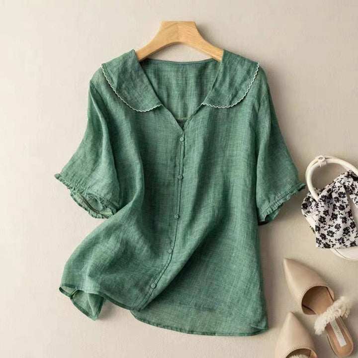 Duttini | Vintage Blouse With Button Detail for Every Occasion
