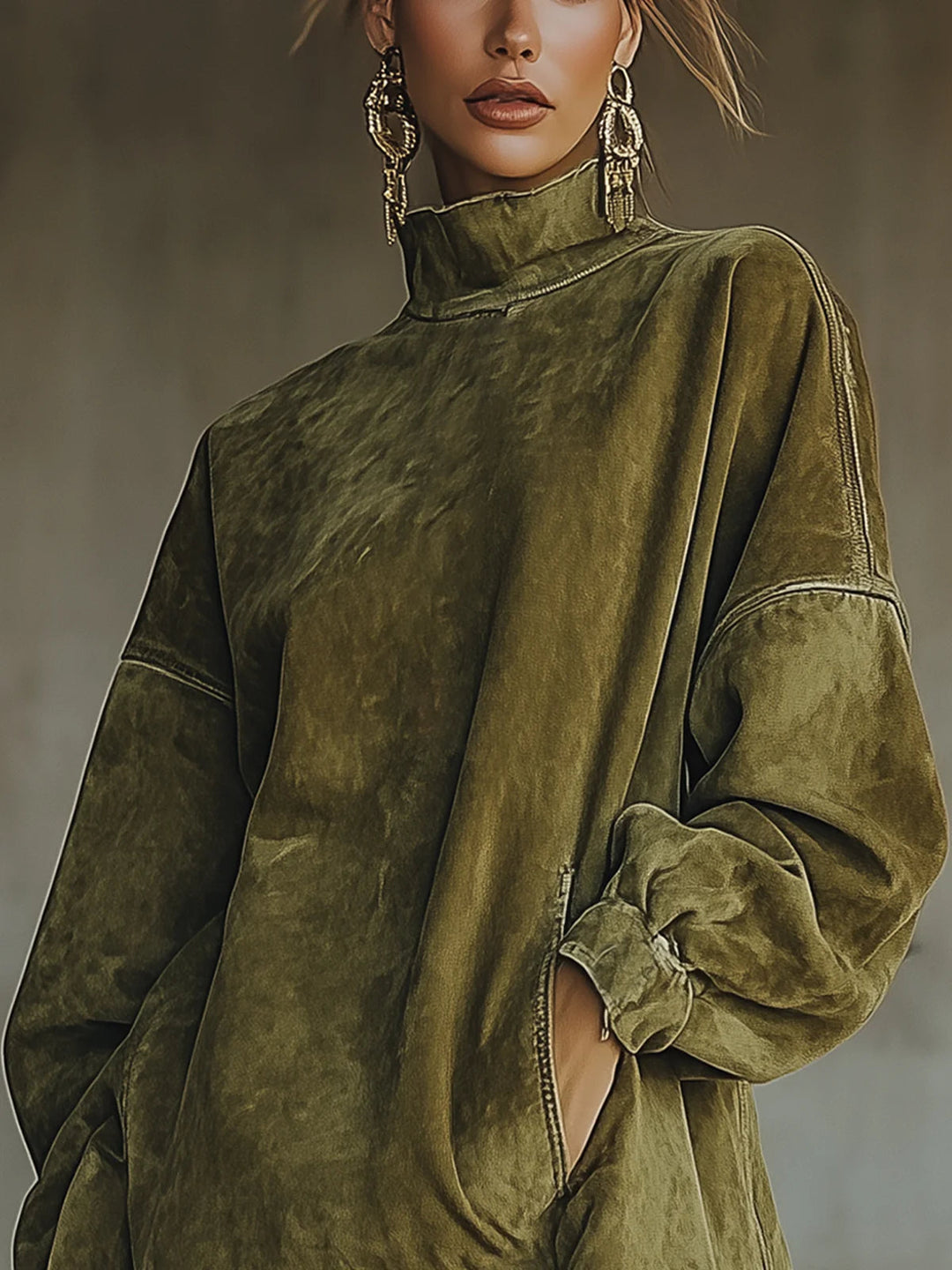 Duttini | Flowing Cozy Fringe Dress Made to Turn Heads